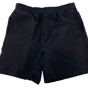 Gaiam Mens Yoga Performance Shorts Black Size Medium